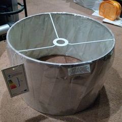Beidge cloured lampshade