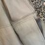 NEW - ALLSAINTS lamb leather leopard print coat UK 8 Image 4