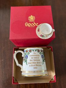 commemorative Spode bone china