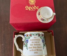 commemorative Spode bone china