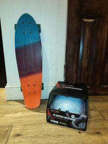 Penny Board + Helmet