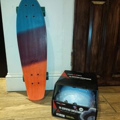 Penny Board + Helmet