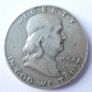 1954 Benjamin Franklin San Francisco Sterling Silver Half Dollar 1954 Benjamin Franklin Half Dollar - 12,3g Image 3