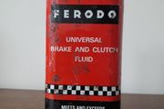 Vintage Ferodo Brake and Clutch Fluid Tin