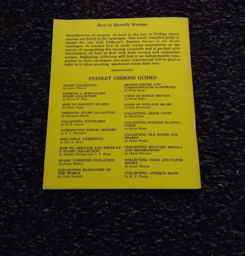 Stanley Gibbons Guides - How To Identify Stamps - 1979