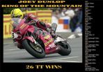 Joey Dunlop TT Wins 1977-2000 Poster Print