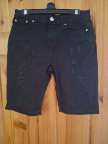 mens pennys denim  shorts size 32