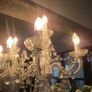 5 arms candelabra shabby chic lamp Image 3