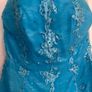 Blue evening dress Image 7