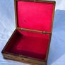 Antique Olive Wood Box - Jerusalem - Holy Land Souvenir 1920s-30s Image 2