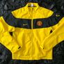 MANCHESTER UNITED Nike 2009/10 tracksuit jacket zip top windbreaker training M Image 2