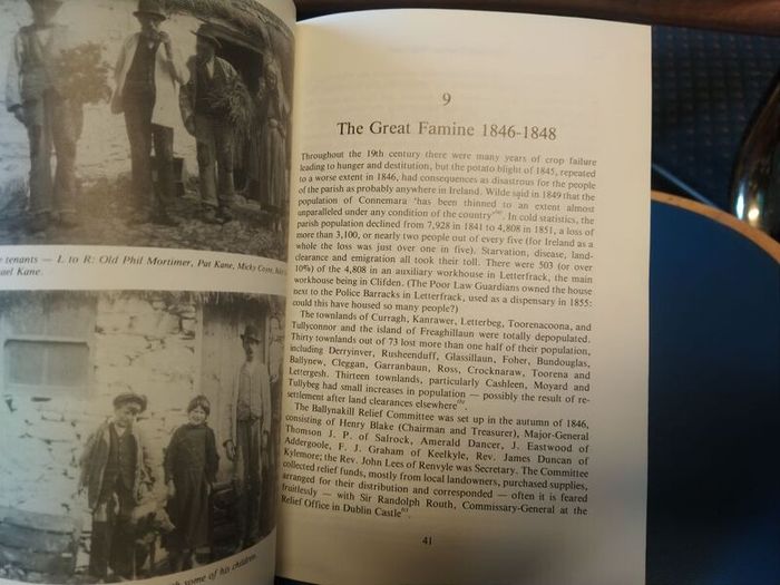 Ballynakill Connemara history book