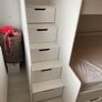 Bunk bed with drawers and stairs Image 3