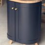 Modern Handmade HalfMoon Drinks Cabinet Image 2