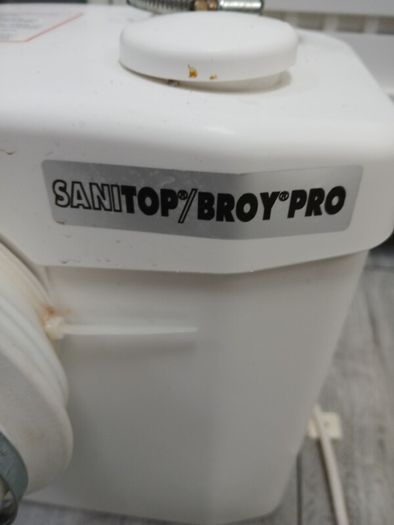 saniflo and toilet