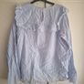 blue and white stripe River Island top Image 6