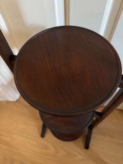 Vintage Antique 3-Tier Folding Wooden Cake Stand/Plant Display (83cm High)