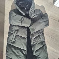 Age 9 Girls Next padded Coat dark green