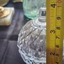 Vintage Crystal Cut Glass Apple, Italian shaped Trinket Box, Postage Available Image 4