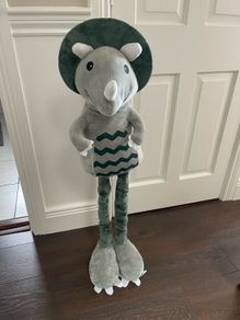 Dinosaur Soft Toy with Extendable Legs