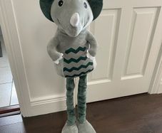 Dinosaur Soft Toy with Extendable Legs