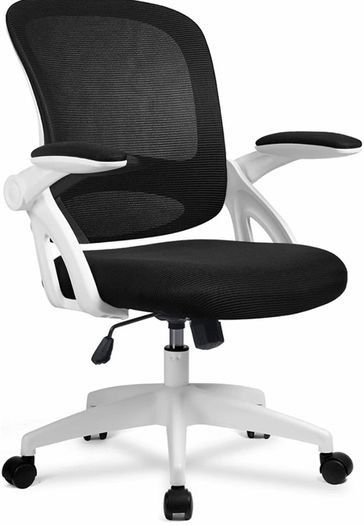 NEW SALE | Desk Chair Office Chairs 90Degree Flip-up Armrest Ergonomic Computer Chair Height Adjustable 360 Degree