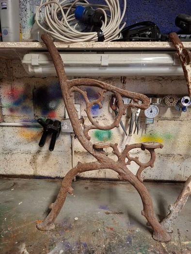 cast iron bench ends from wexford engineering
