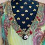 Derhy Paisley Print Kaftan Dress Image 2