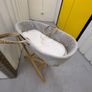 The Little Green Sheep Natural Moses Basket & Stand Bundle Image 2