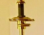 Brass table lamp