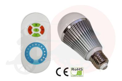 6W Watt Brightness Adjustable LED Blulb B22 + Touch Remote Control Energy Saving