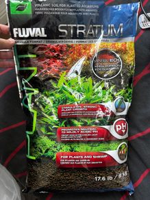 aquarium substrat Fluval Stratum