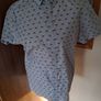 Ted Baker Mens Short Sleeved Shirt Size 4 Image 2