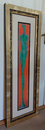 Franz Ruzicka Framed "Hermes" Fine Art Print