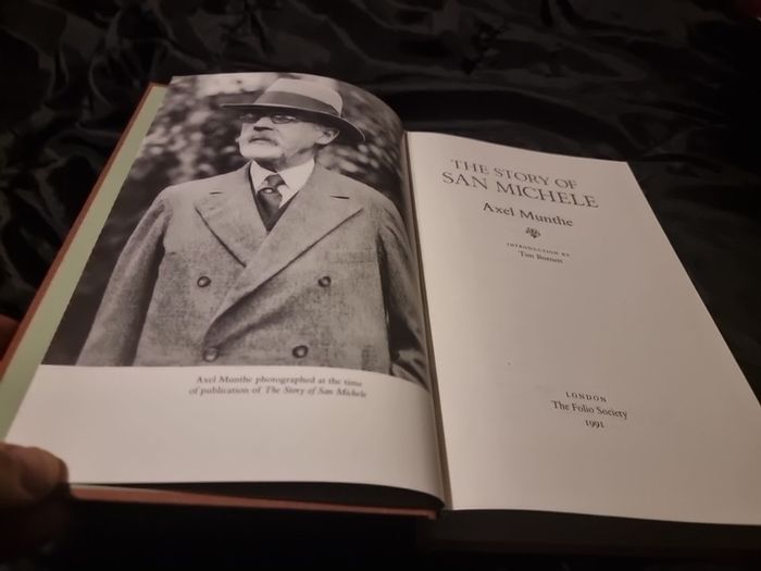 The Story of San Michele by Axel Munthe 1991 boxed edition 1991 The Folio Society