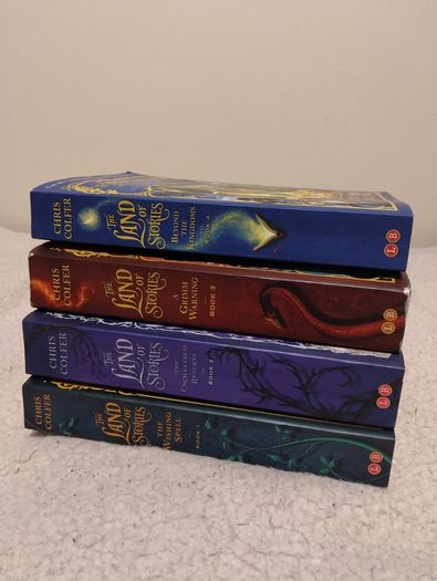 The Land Of Stories books By Chris Colfer,