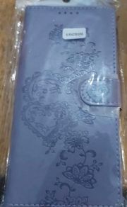 purple heart flip phone case