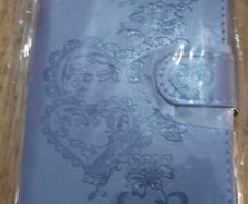 purple heart flip phone case