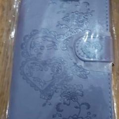 purple heart flip phone case