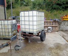 water bowser/ drinker trailer