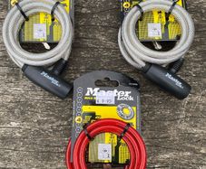 NEW Master Lock bike locks, with keys