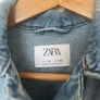 Zara Cotton Denim Jacket Age 10 Image 2