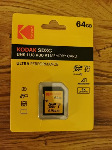 64 GB SD Memory Card Kodak