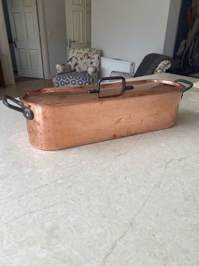 Decorative Copper Fish Poacher