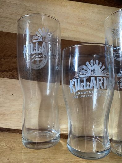 Killarney beer glass pint