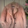 jacket Bnwt pink double breasted fur jacket size small Image 2