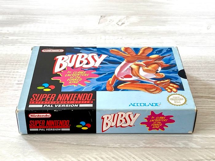 Bubsy for Nintendo SNES Boxed