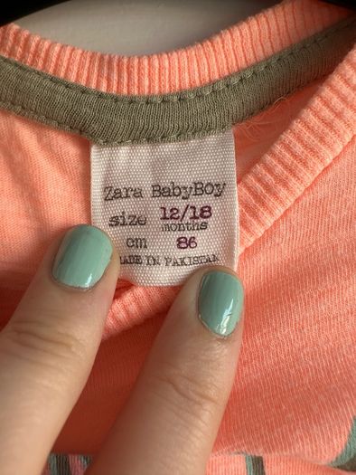 Boys tshirt from Zara