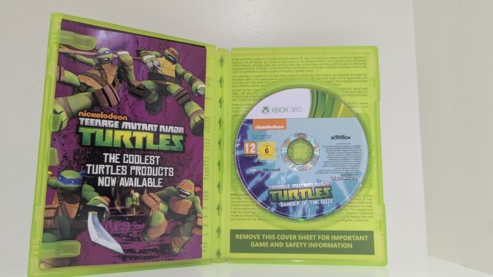 Teenage Mutant Ninja Turtles Danger of the Ooze Xbox 360