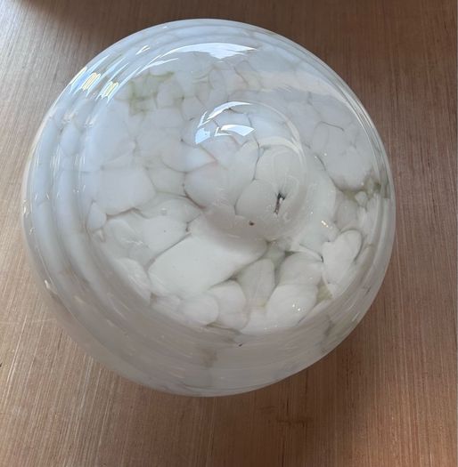 Vintage Art Deco glass ceiling light shade